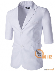 Blazer Pria Korean Style BC112 | Putih